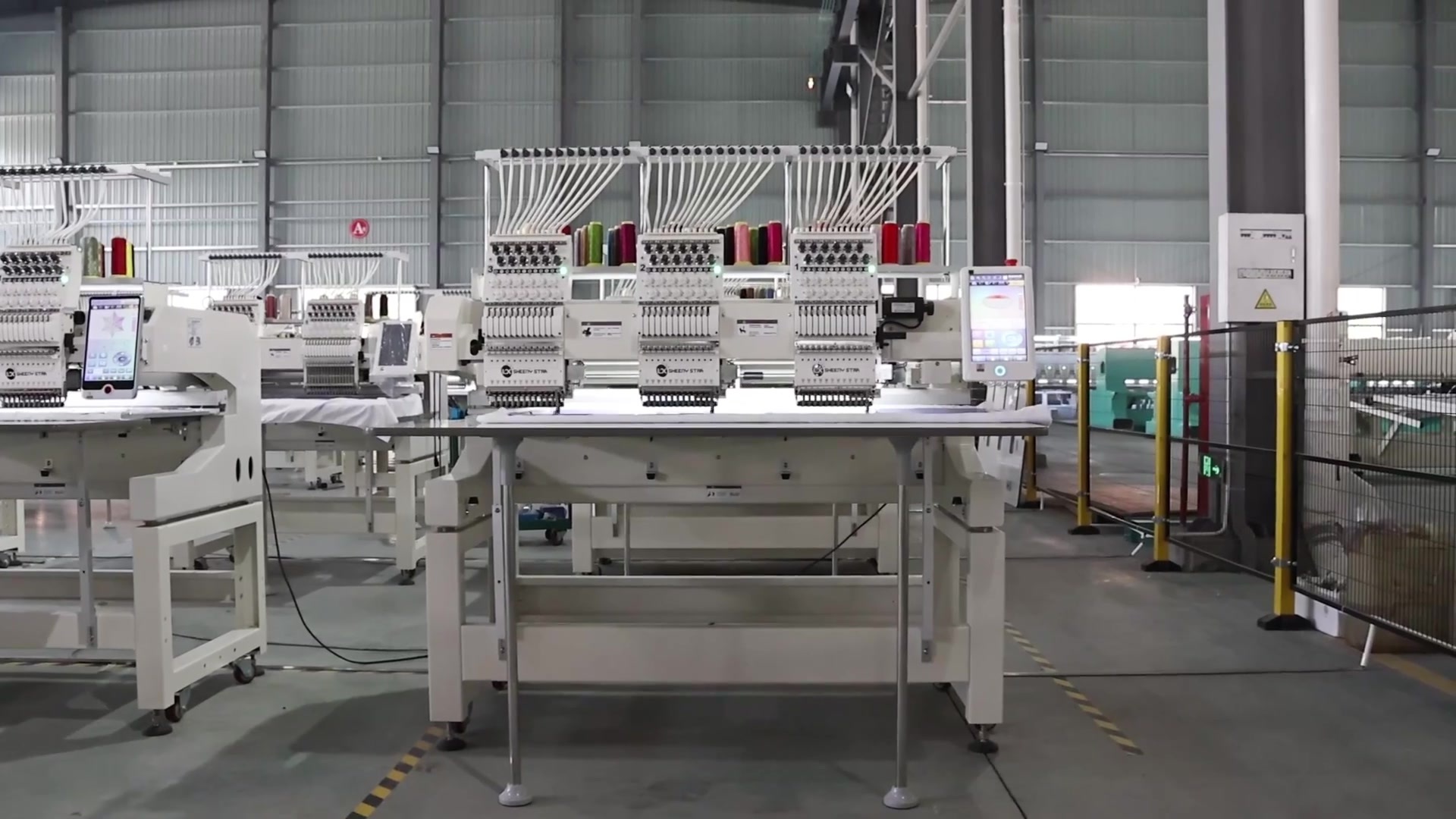 LX-A15-1203-X400*Y400 triple heads model (cap&tubular) LX-A15-1203-X400*Y400 triple heads model (cap&tubular)