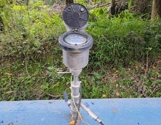 增城區自來水電磁流量計安裝現場