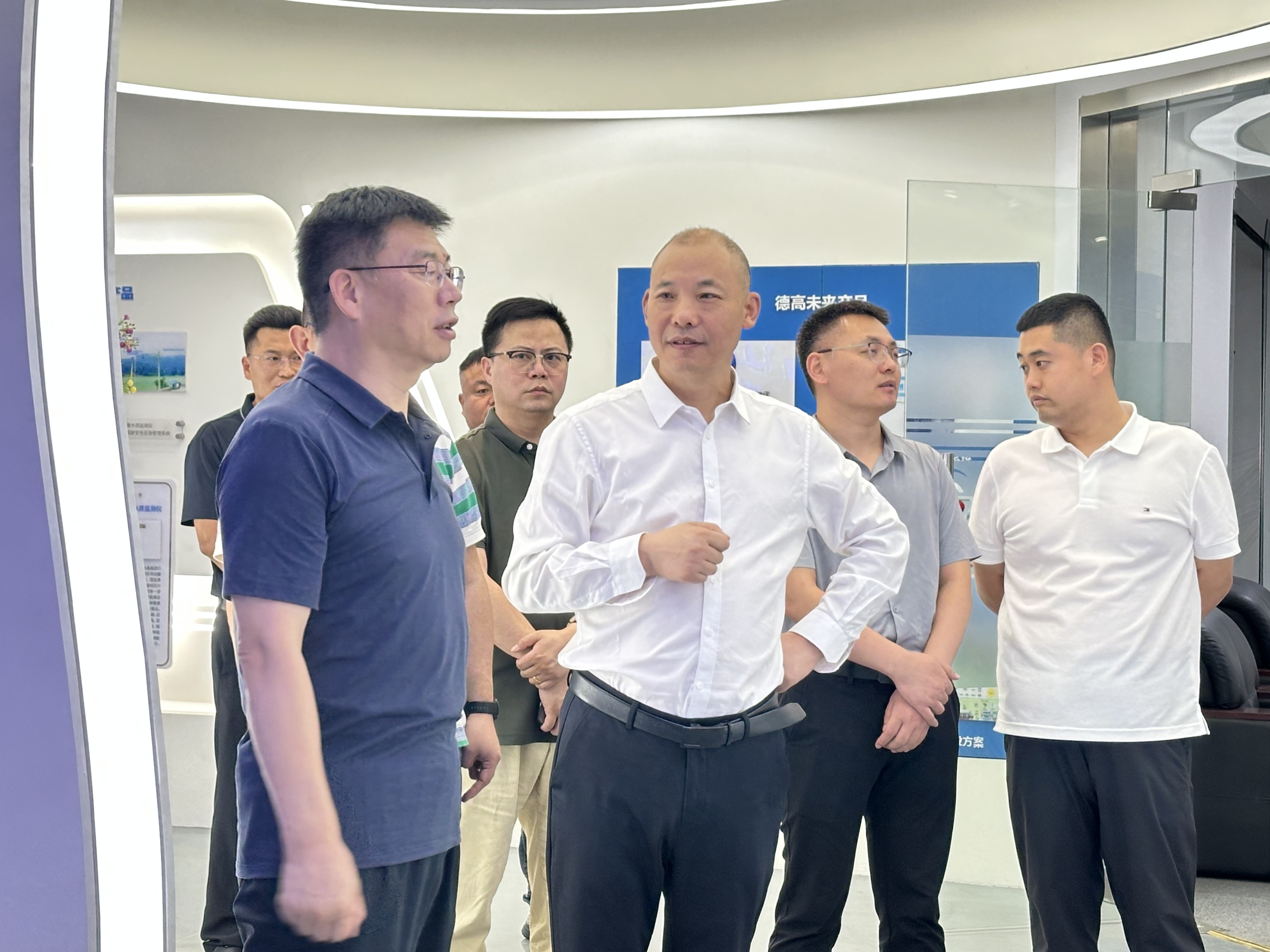 曹縣人民政府孟縣長一行蒞臨德高考察指導