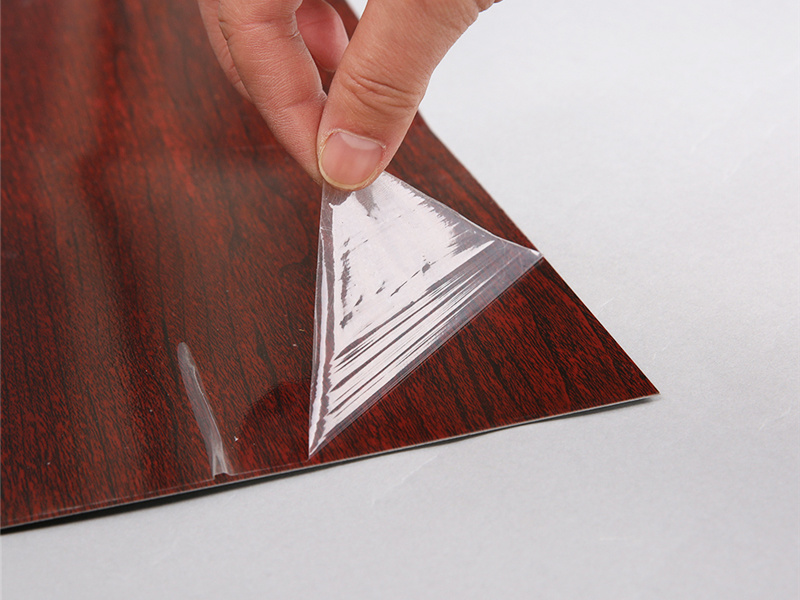 Película protectora transparente de PE para chapa de acero con revestimiento de color, chapa de aluminio