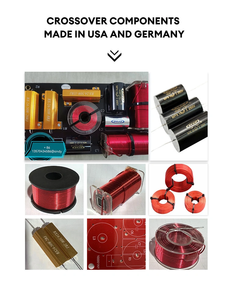 CROSSOVER COMPONENTSMADEIN USA AND GERMANY