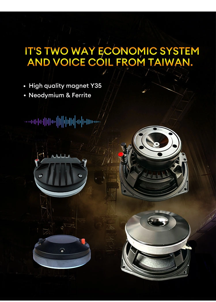 IT'S TWO WAY ECONOMIC SYSTEMAND VOICE COIL FROM TAIWAN.