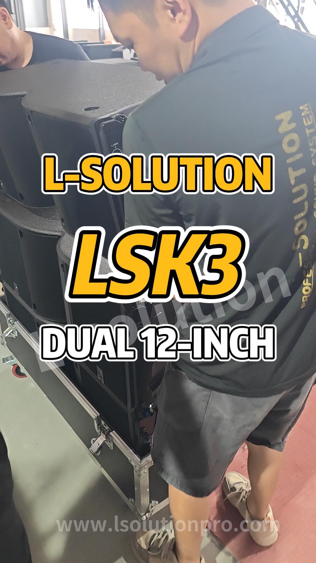 K3 Line Array Flight Case Placement