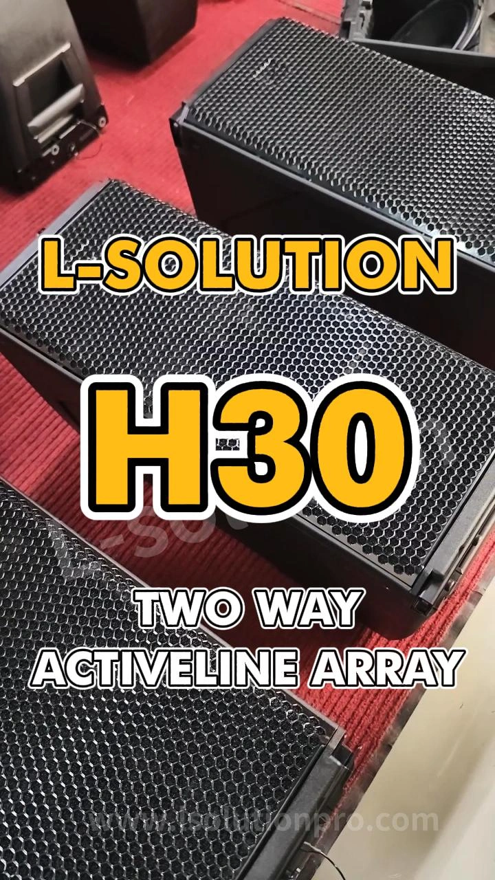 Installation Process of H30 Line Array Speaker Installation Process of H30 Line Array Speaker