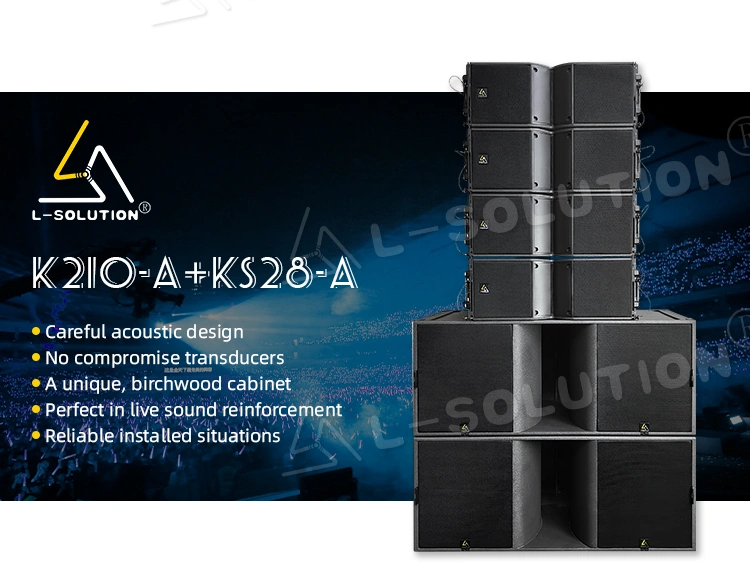 line array system K210 and KS28