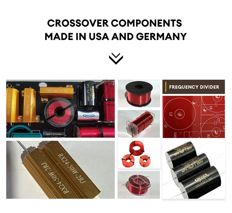 CROSSOVER COMPONENTSMADEIN USA AND GERMANY
