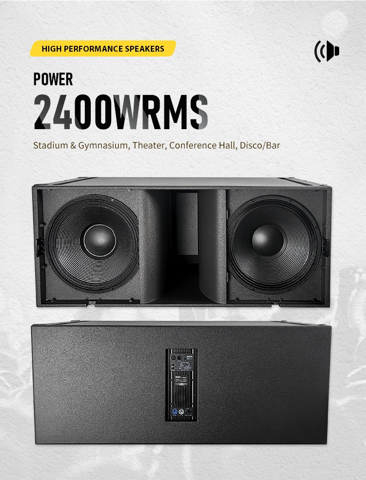 ALTAVOCES DE ALTO RENDIMIENTO POTENCIA 2400WRMS