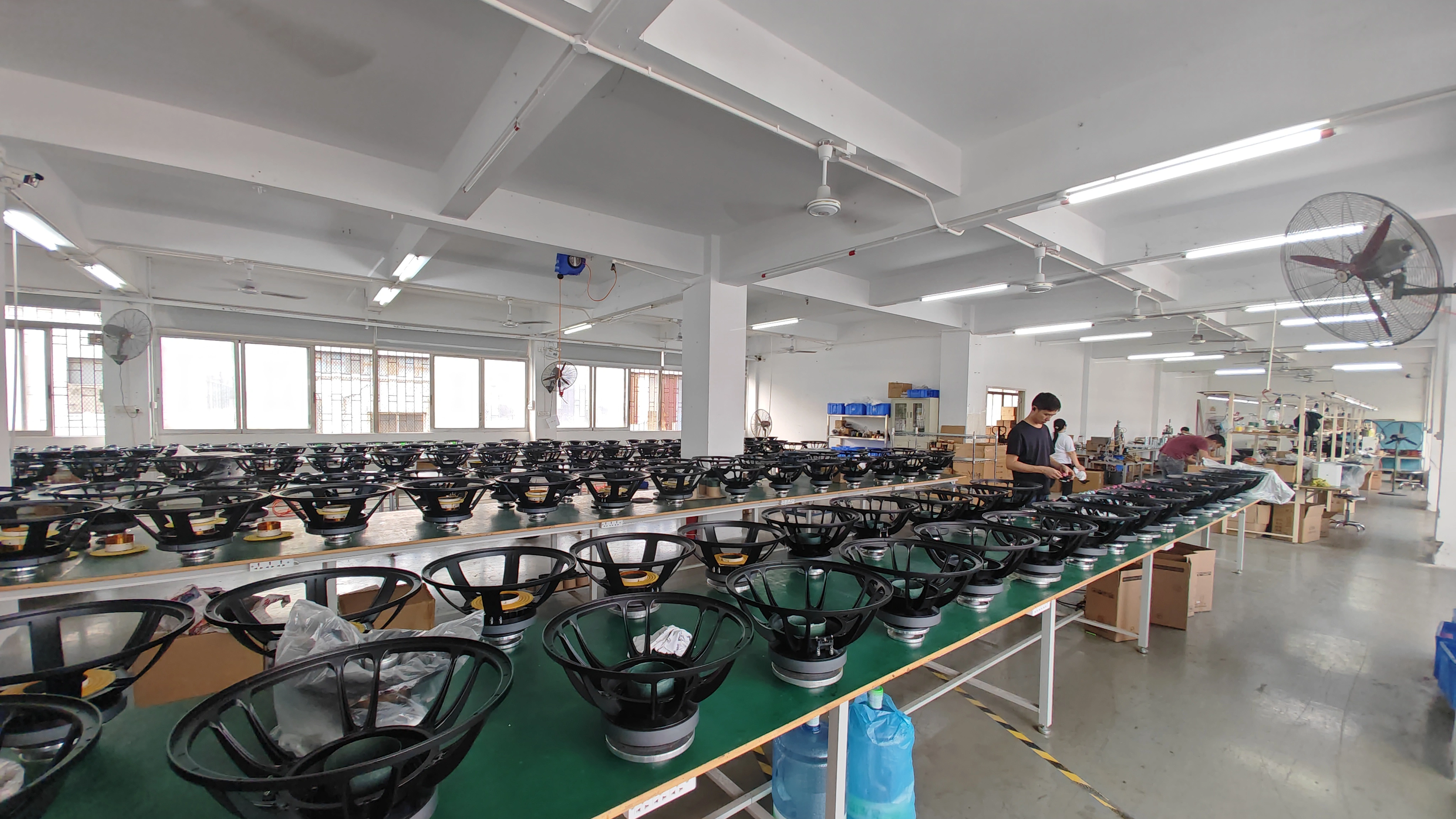 Speaker assembly production line