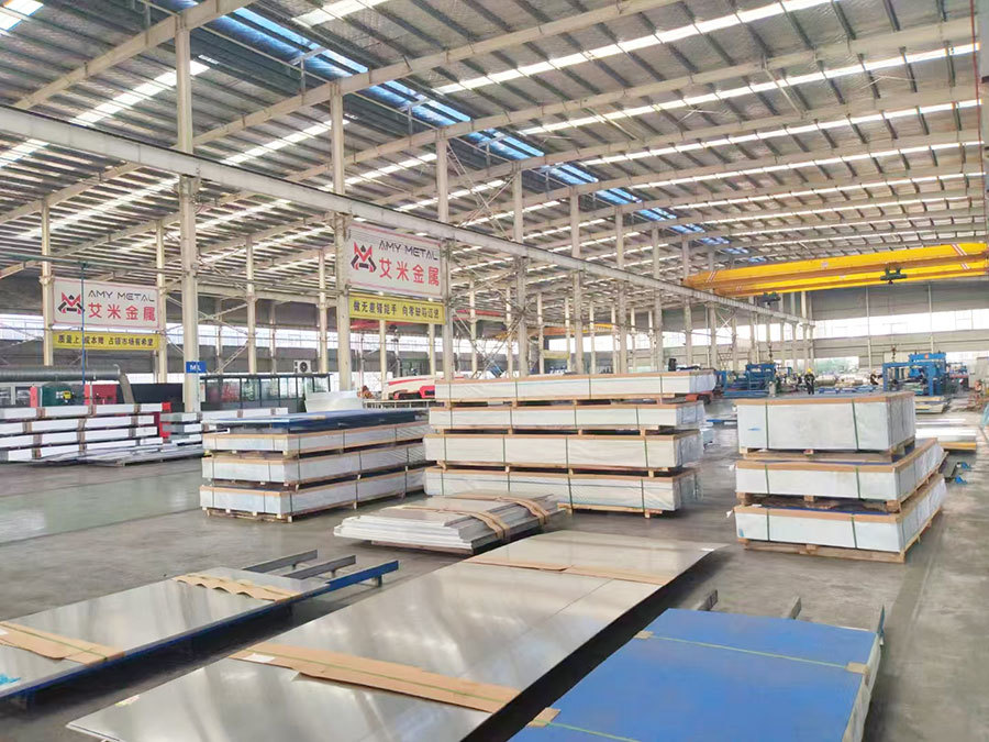 Aluminum plate