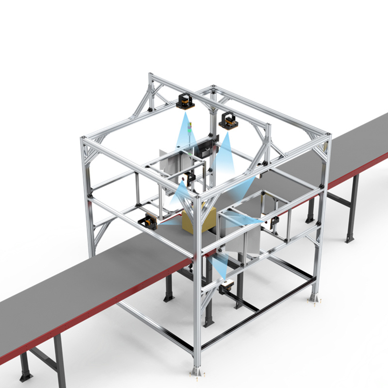 6 Side Scan Volume Camera DWS System for Precise Dimension and Weight Measurement