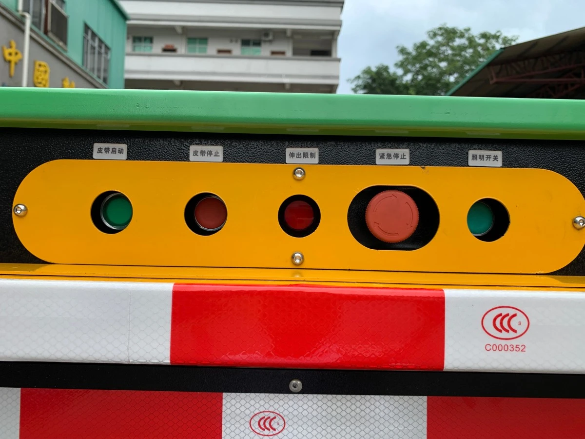 Customized Remote-controlled Tlescopic Belt Conveyor