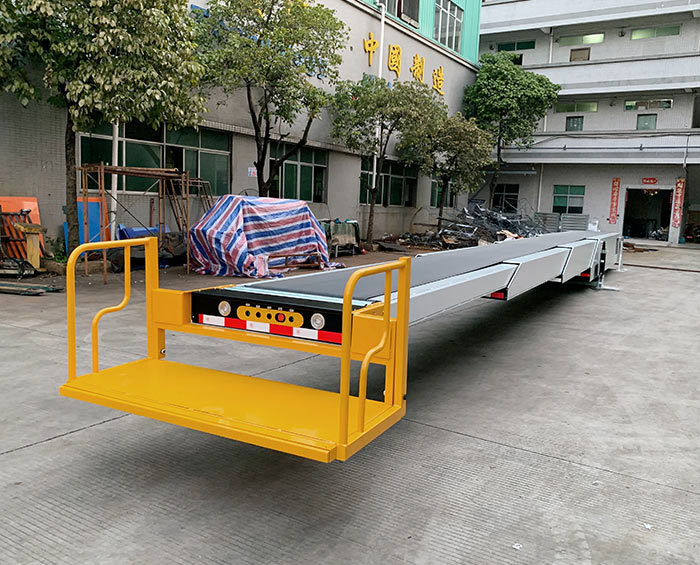 Application of telescopic belt conveyor in Mexican farm