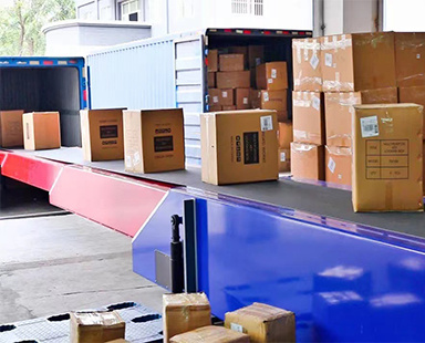Factory delivery warehouse transport department telescopic conveyor Factory delivery warehouse transport department telescopic conveyor