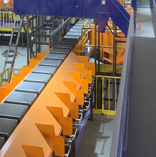 Application of DWS sorting equipment in garment company
