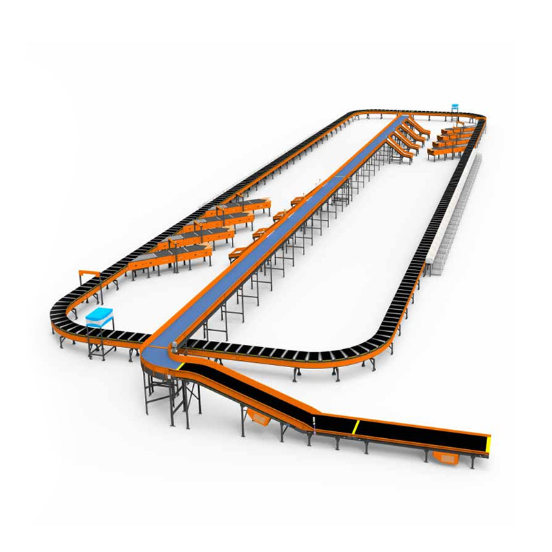Circle Cross Belt Sorting Conveyor