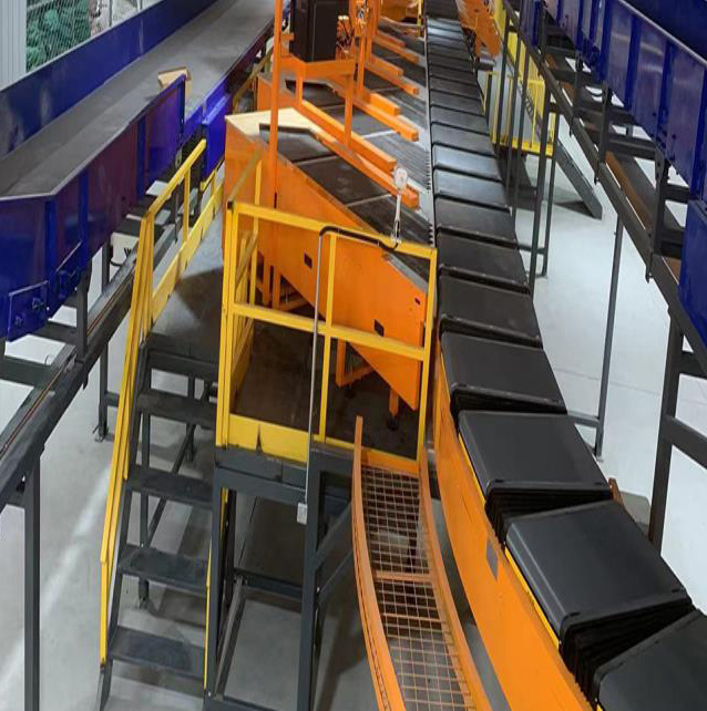Us e-commerce company DWS sorting equipment application