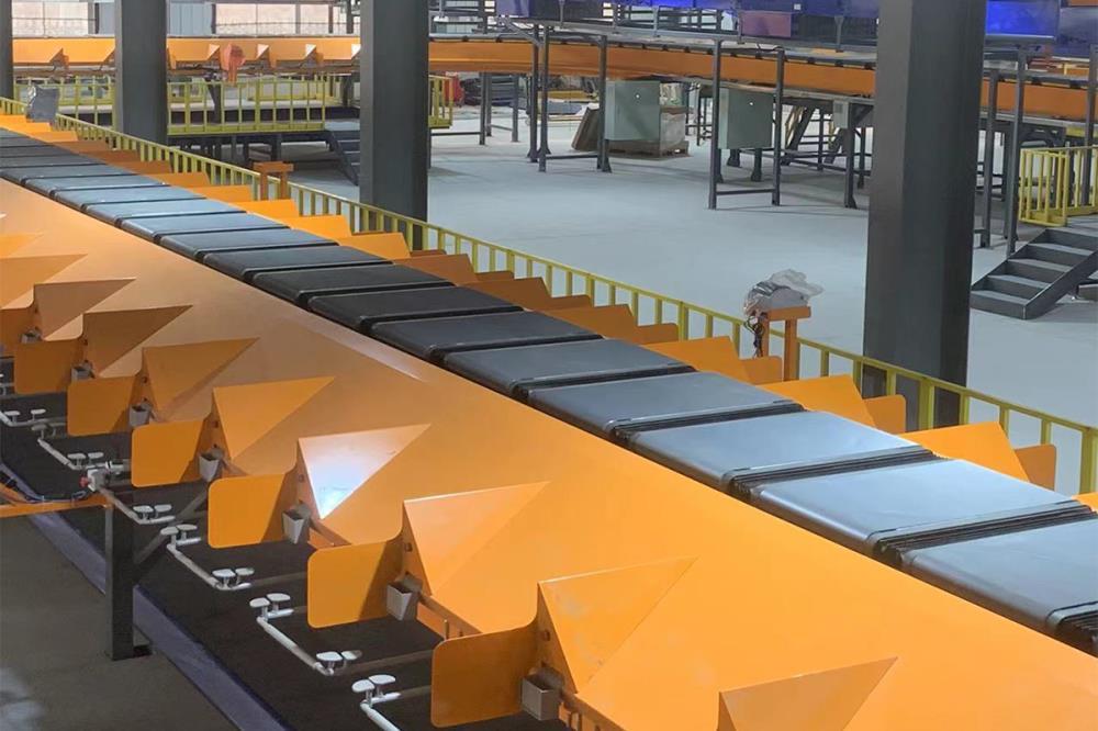 History of linear cross tape sorter