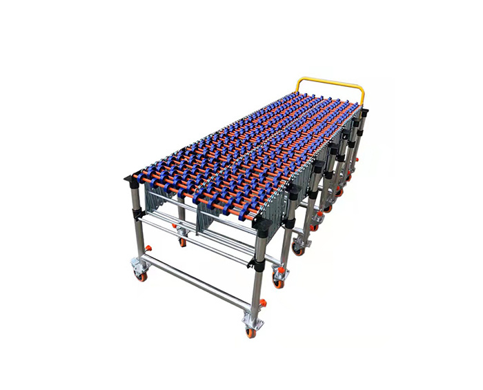 Straight cross belt sorting line installation procedure