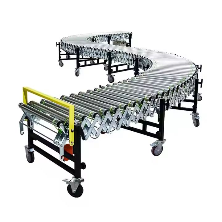 Flexible Powered O-Belt Roller Conveyor