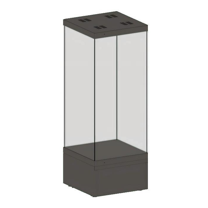 Tall-Base 4-Side Free-Standing Display
