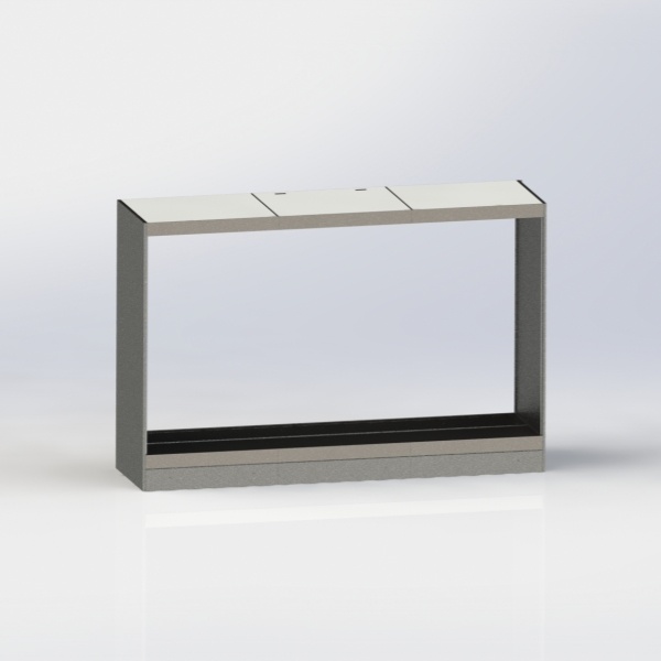 C110 2-side Continuous Display Case