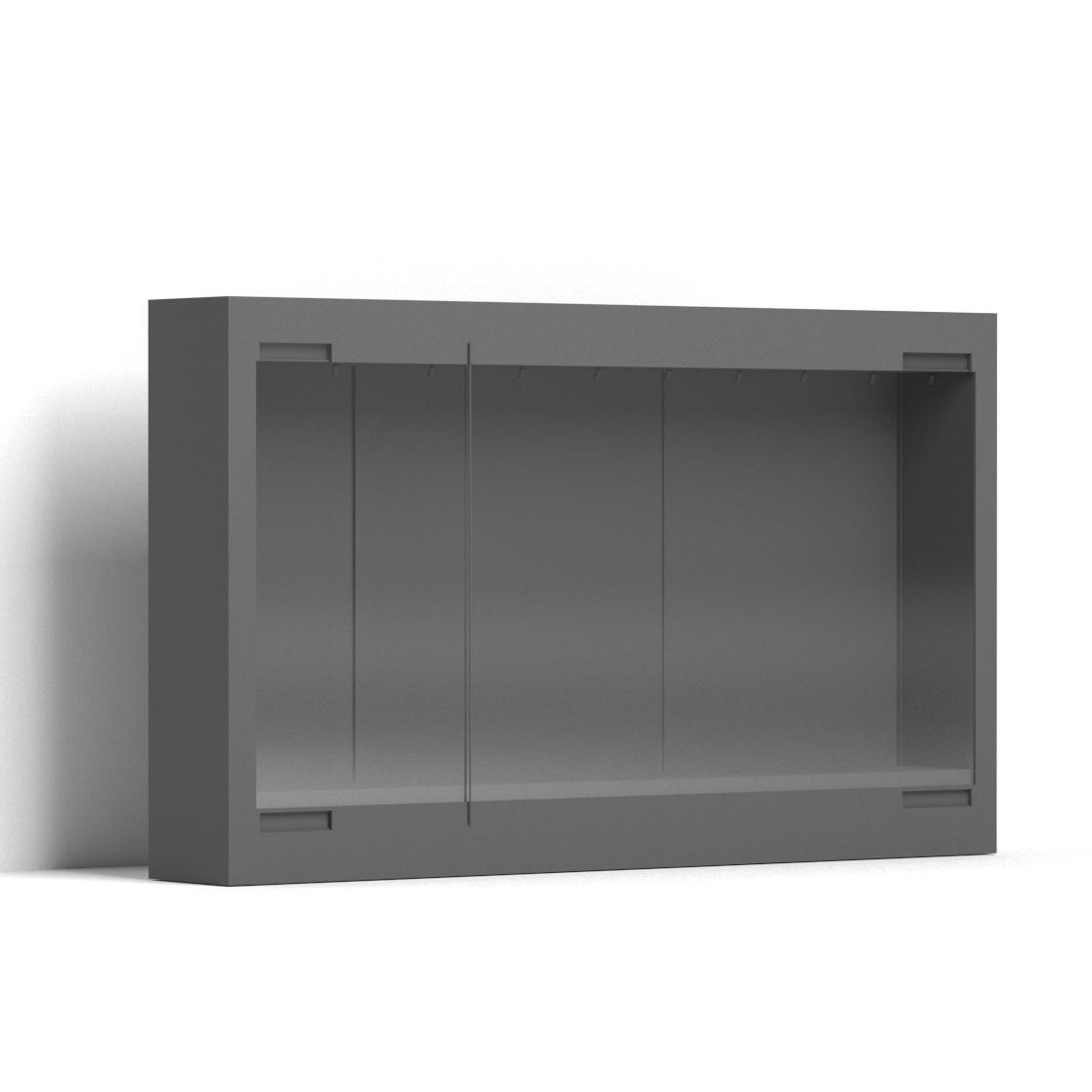 C100 Single-side Continuous Display Case