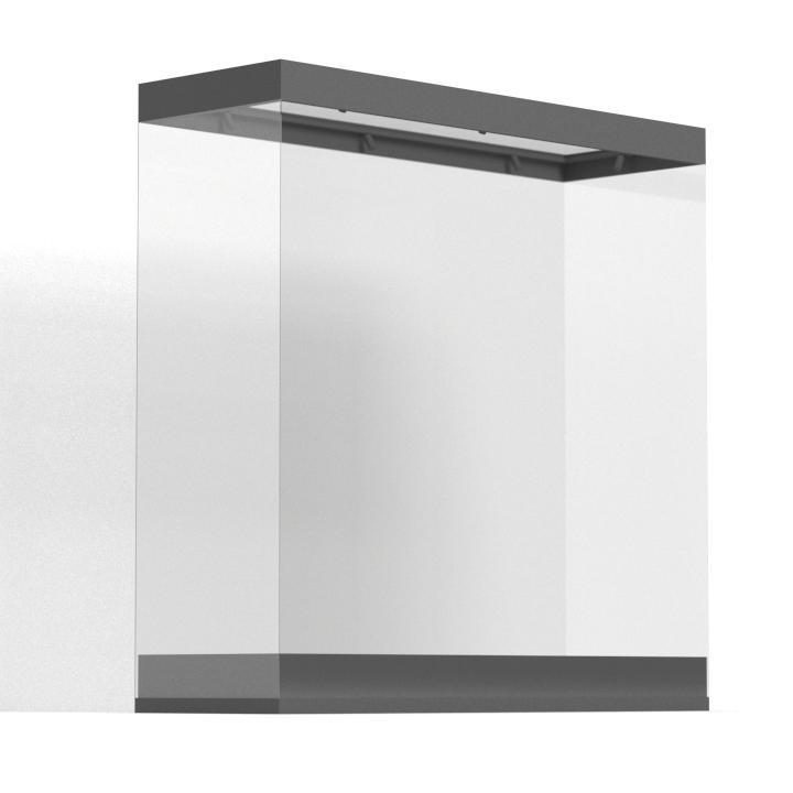 F500 Large Panoramic Display Case