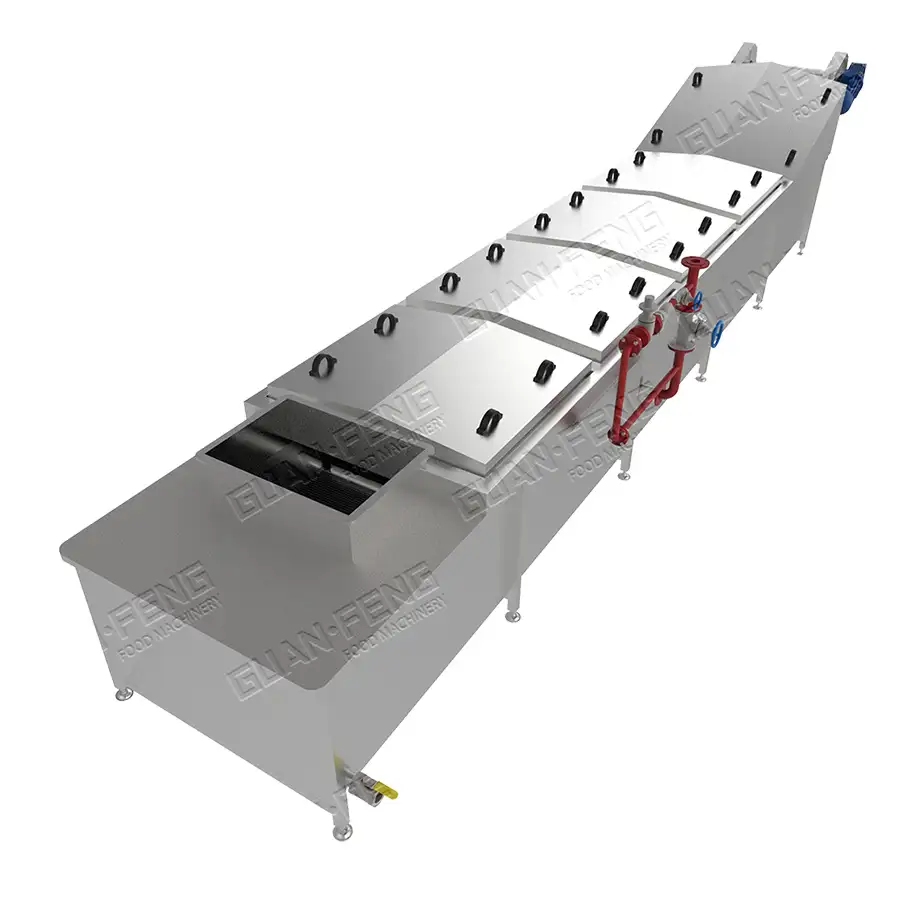 Blanching machine