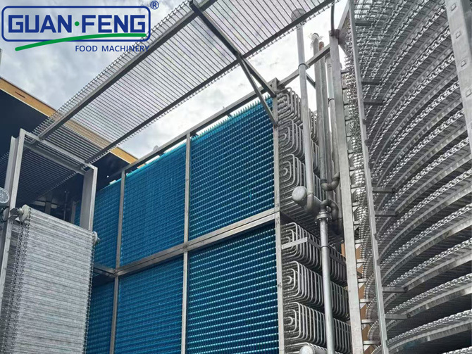 The difference between spiral freezers and tunnel freezers.