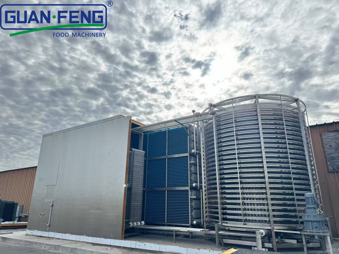 IQF Spiral freezer daily maintenance measures