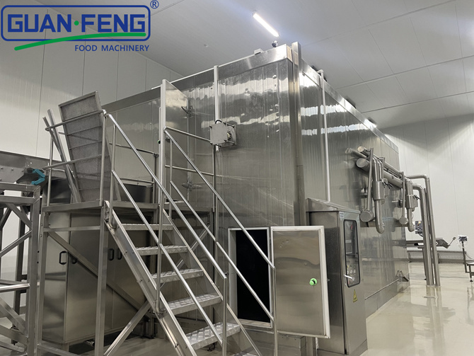 The advantages of IQF freezing machine equipment