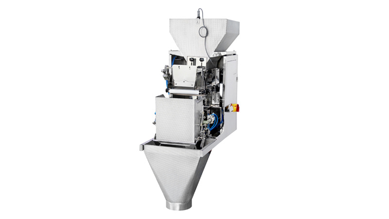 Weighing and distributing machine