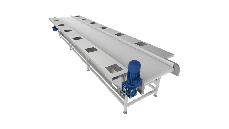 Trimming and picking sorting machine