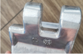 Forged aluminum alloy buckle