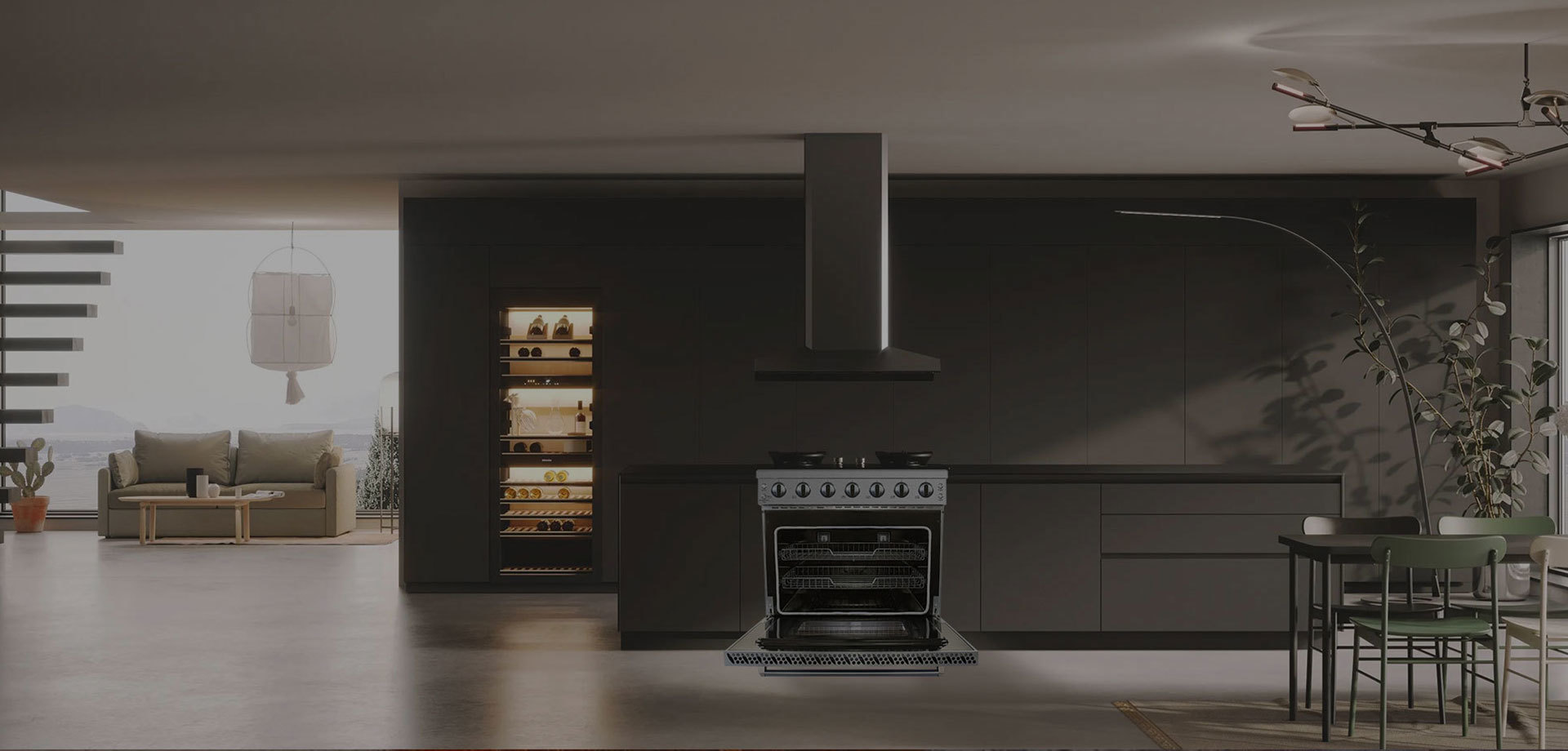 A supplier of Pro-Range, Integrated Sink,Smart Dishwasher,Faucet and Outdoor Appliance etc. the most advanced and innovative Kitchenware.