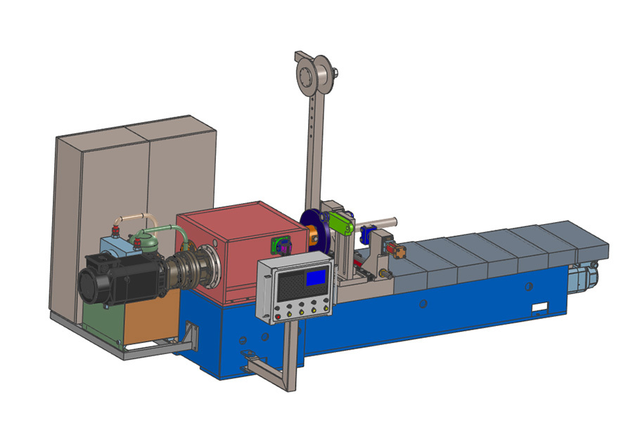 Two-Axis Cnc Cold Coil Spring Machine Two-Axis Cnc Cold Coil Spring Machine