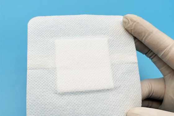 Are non-woven sterile dressings waterproof?