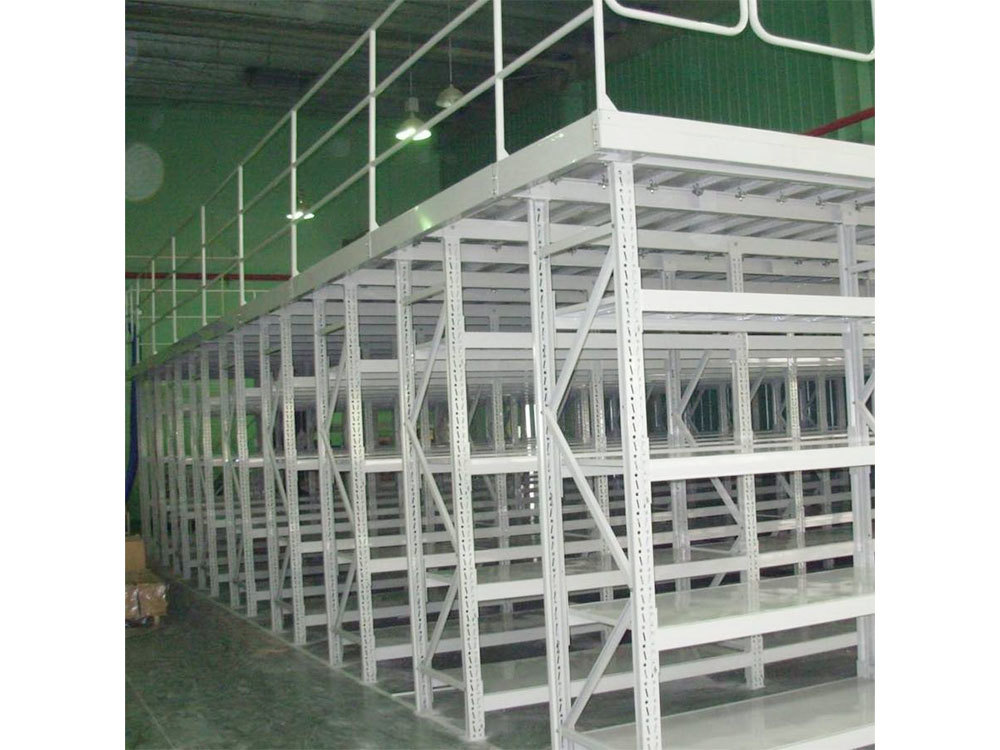 All steel shelves