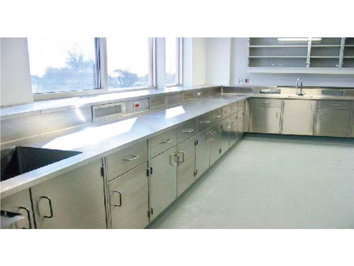 Stainless steel edge table