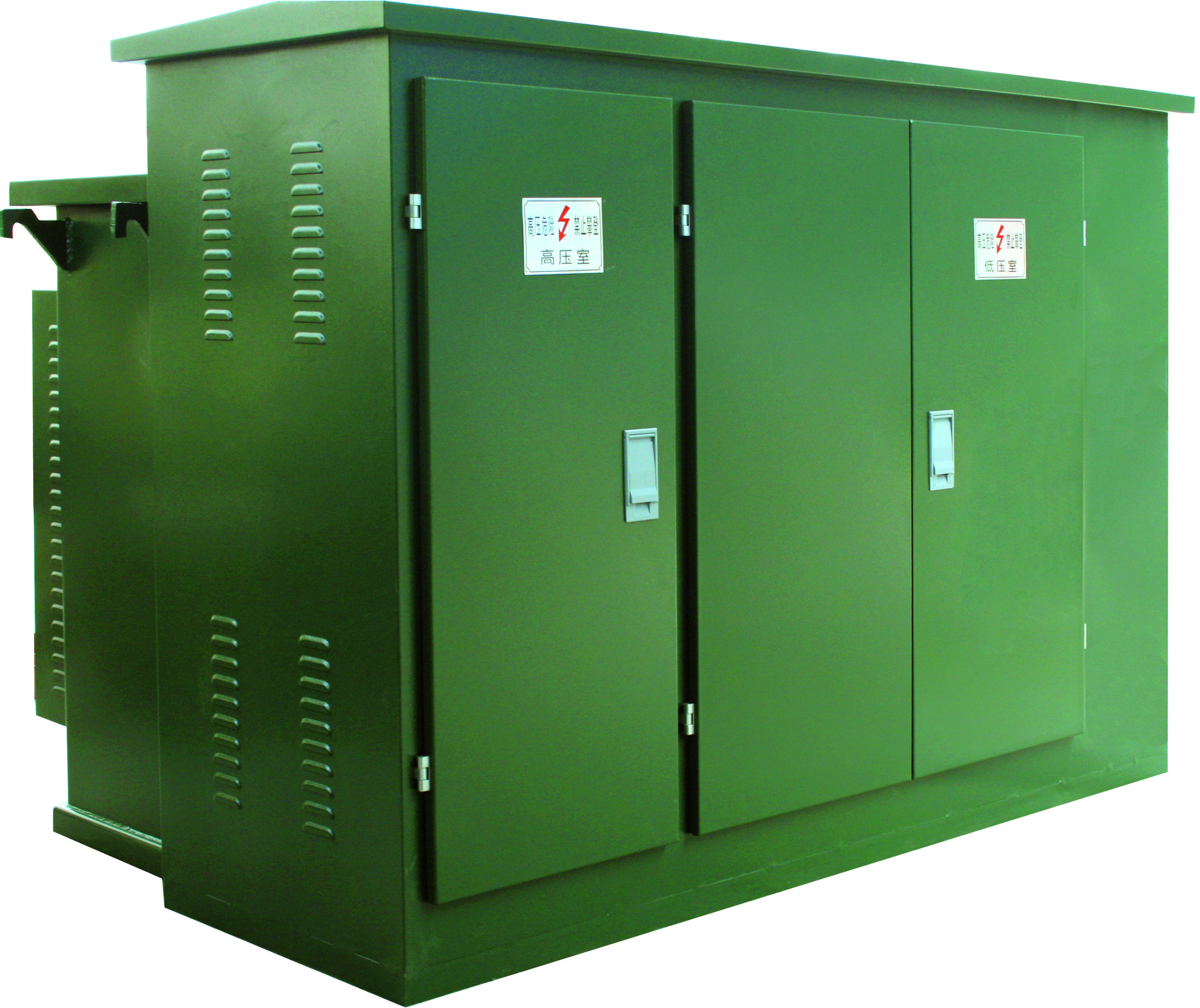 Pre-installed substation