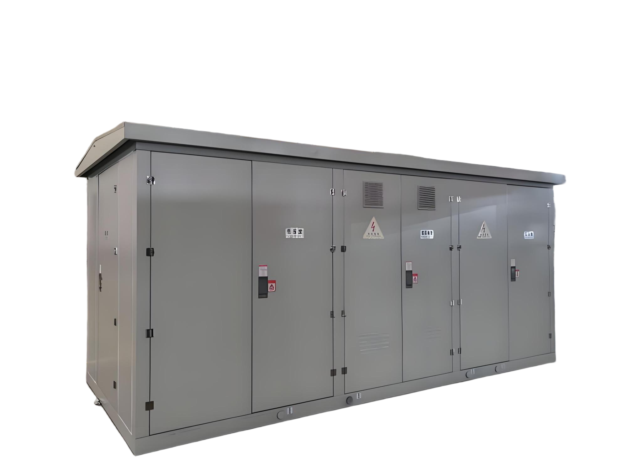 Pre-installed substation