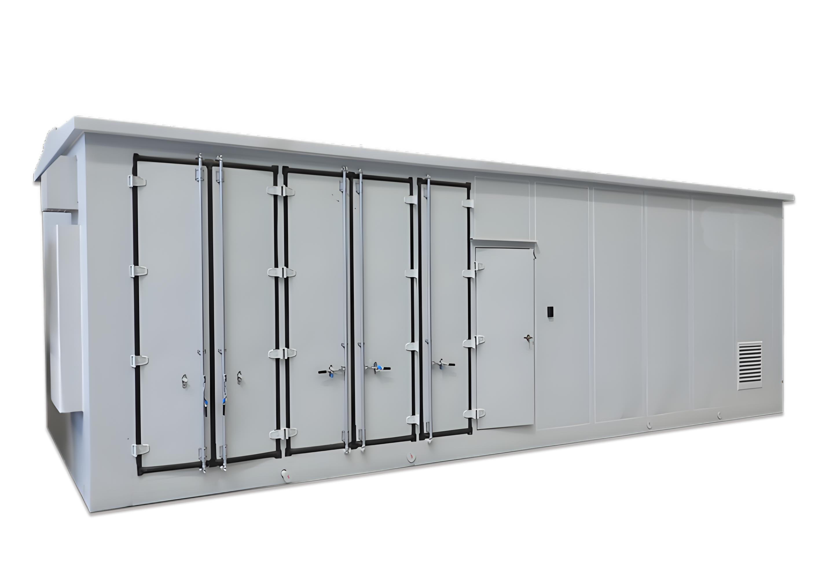 Pre-installed substation