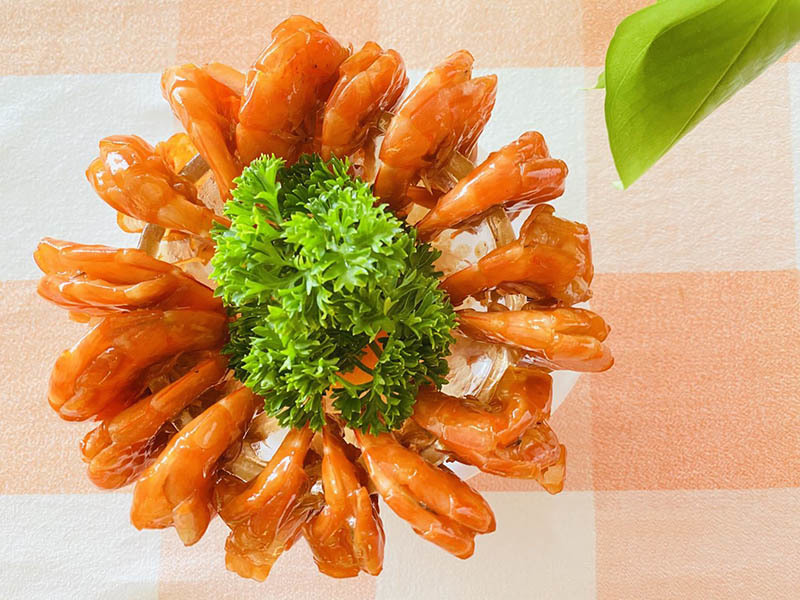食壹悦|锦绣㸆大虾
