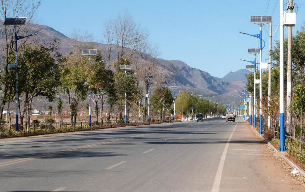 鹤庆县新华村旅游区道路亮化项目