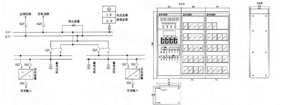 GZDW系列(微機(jī)控制)直流電源柜
