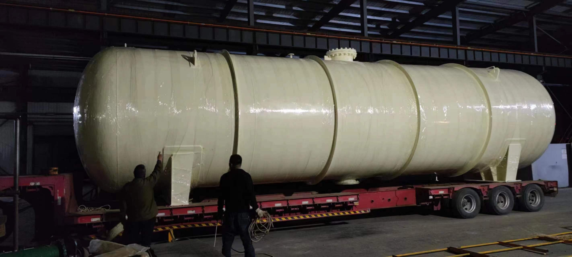 Leway 100m³ water hammer elimination tank was successfully shipped!