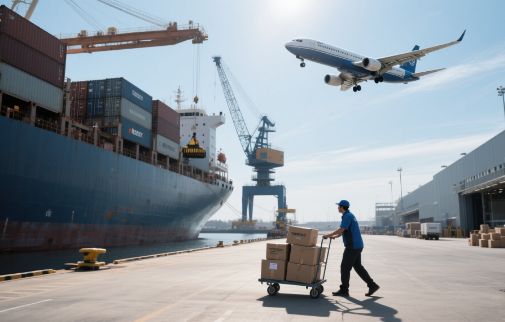 Air Shipping from China to the USA via Korea