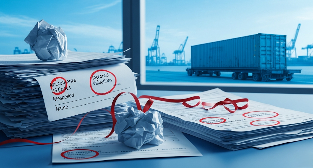 Top 10 Common Import Declaration Errors