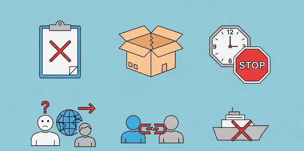 Common Shipping Mistakes from China to the USA and How to Avoid Them