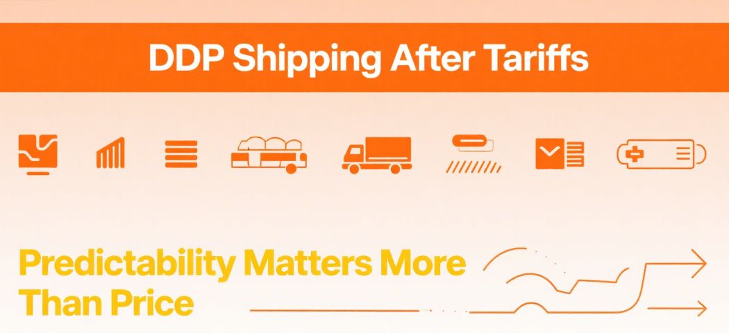 DDP Shipping After Tariffs: Why Predictability Matters More Than Price